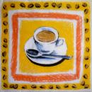 152 Coffee / Cafe - 3-ply (yellow) - Home Fashion
